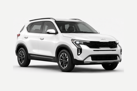 Kia Sonet Clear White