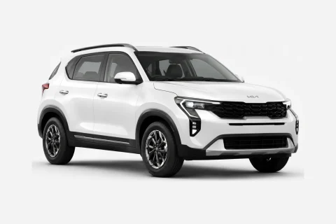 Kia Sonet Clear White