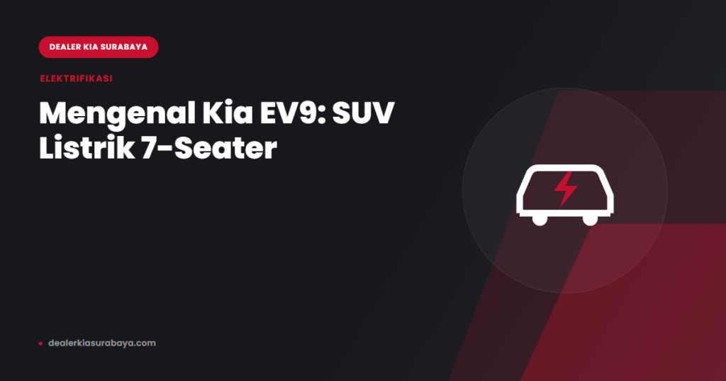 Ilustrasi SUV listrik Kia EV9