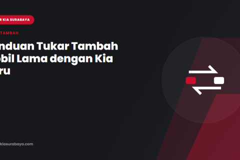 Ilustrasi tukar tambah mobil lama dengan Kia baru